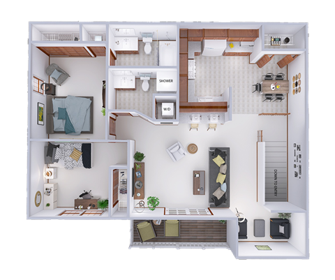 4500 S. 124th St. #4 2 Beds Apartment, Loft, Southwest Suburbs for Rent - Photo Gallery 29